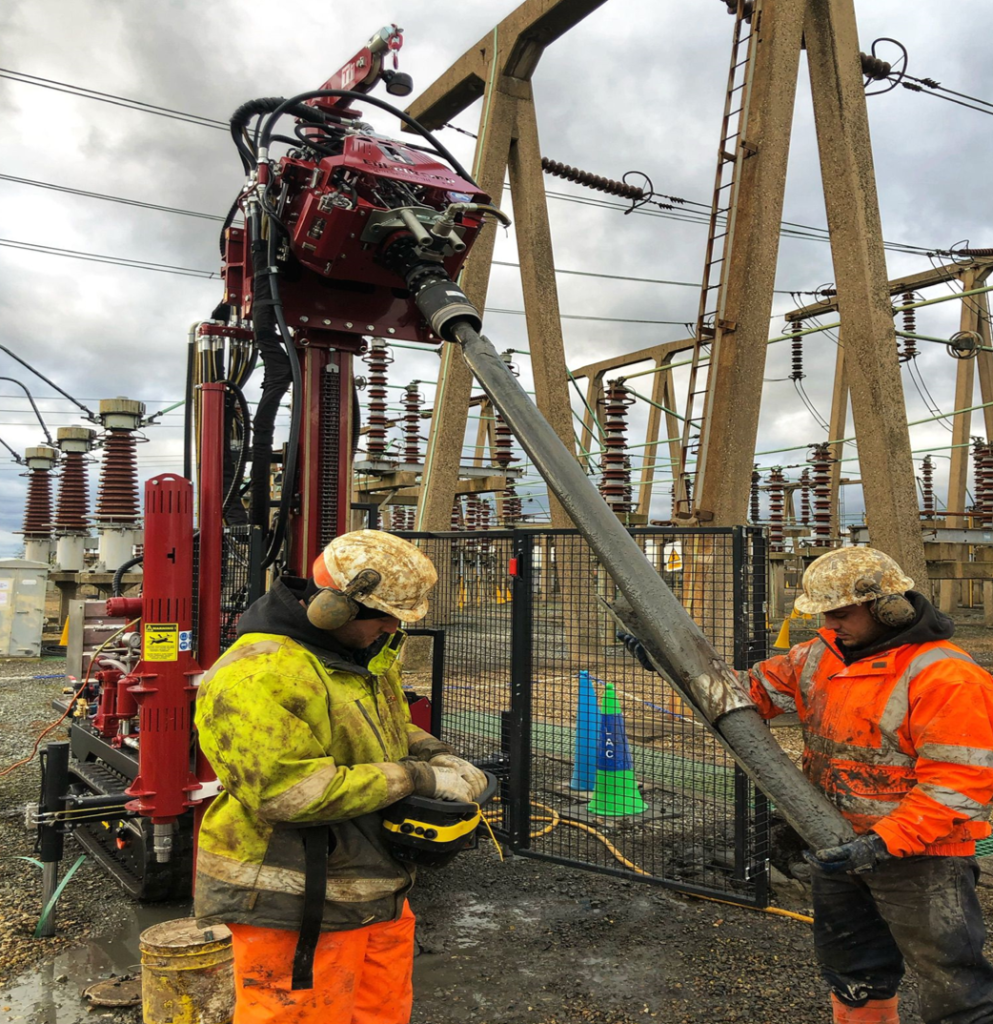 Site Investigation at National Grid High Voltage Substations