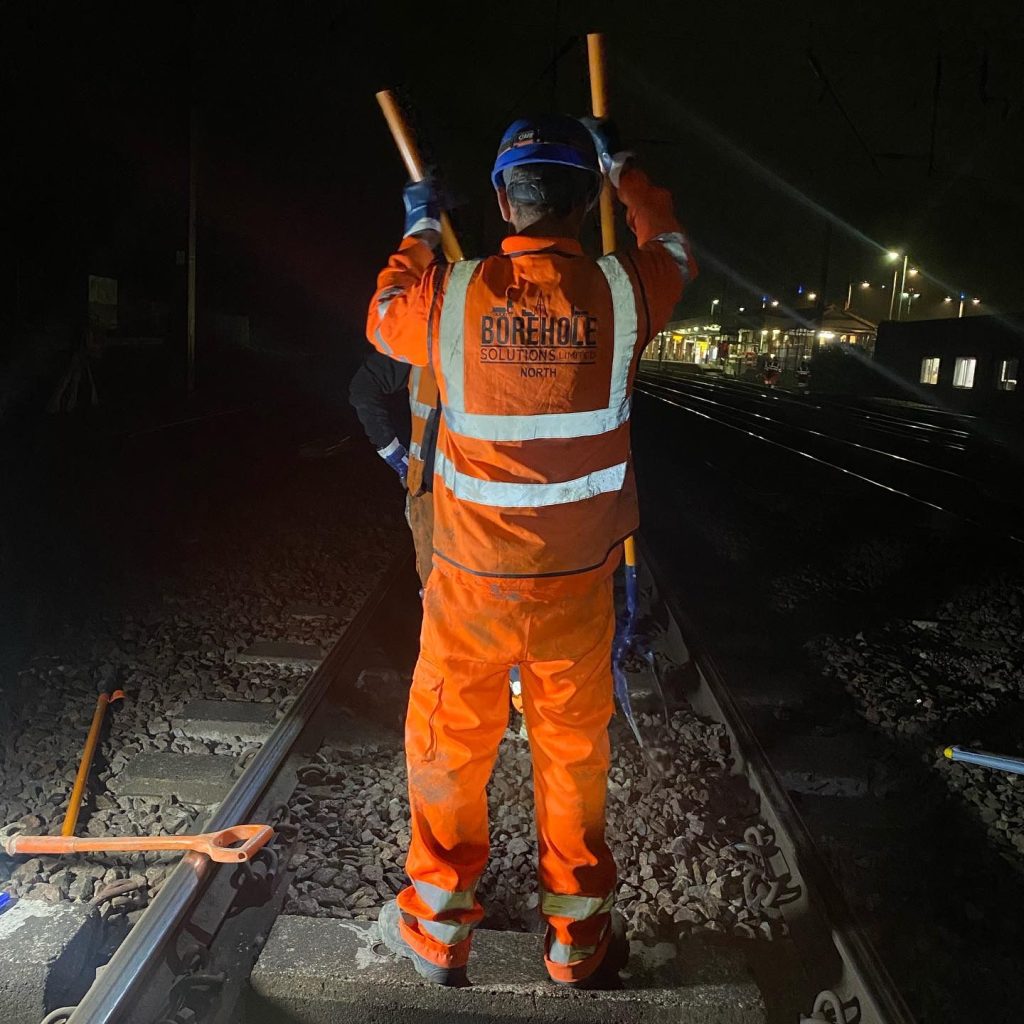 Site Investigation at Malvern Rail Link