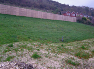 Advanced Site Investigation for Retaining Wall Design and Slope Stability at Coombe Farm