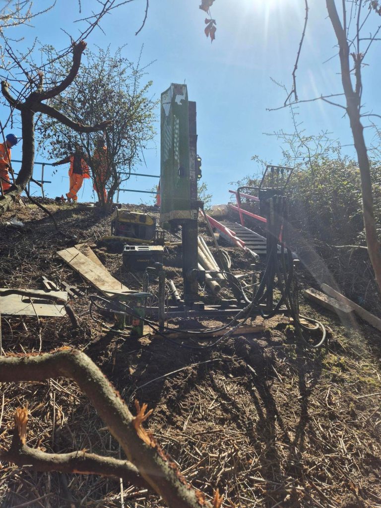 Railway ground investigation